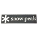 スノーピーク(snow peak) スノーピークロゴステッカーS NV-006