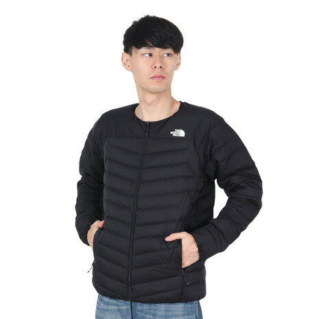 超歓迎された 22FW【TNF/ノース/サンダーラウンドネックジャケット/ブラック(K XLサイズ以上