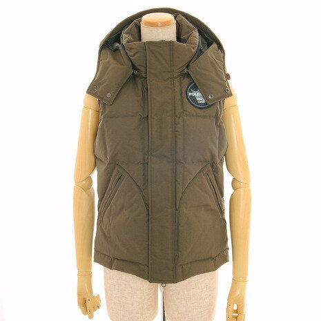 POLEWARDS ダウンベスト ジャケット アウター マカルーマウンテンベスト MAKALU MOUNTAIN VEST 6071 撥水 防水 透湿 ダウン （メンズ）