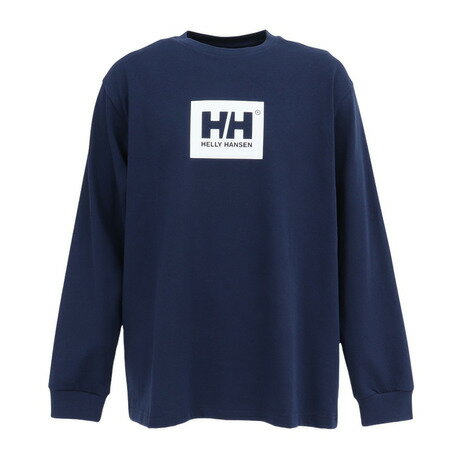 樂天商城 - 【ポイント最大10倍キャンペーン・要エントリー 5/1 0:00 - 5/1 23:59】ヘリーハンセン（HELLY HANSEN）（メンズ）長袖Tシャツ ロンT ロングスリーブ ロゴ Tシャツ HH32540 ON