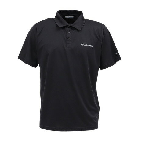 【ポイント最大10倍キャンペーン・要エントリー 6/4 20:00 - 6/5 23:59】コロンビア（Columbia）（メンズ）半袖 Tシャツ ポロシャツ ハイクポロ AJ3614 010