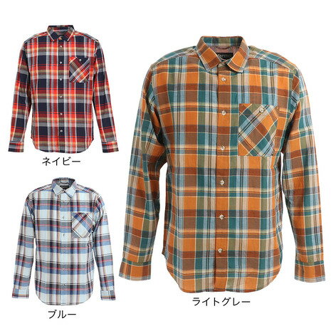 マーモット（Marmot）（メンズ） 長袖シャツ シーエルプラッドロングスリーブシャツ TOMRJB74 チェック柄 トップス カジュアル アウトドア スポーツ 登山