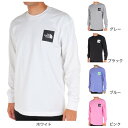 ノースフェイス（THE NORTH FACE）（メンズ）長袖Tシャツ ロンT SQUARE LOGO スクエアロゴ NT82334