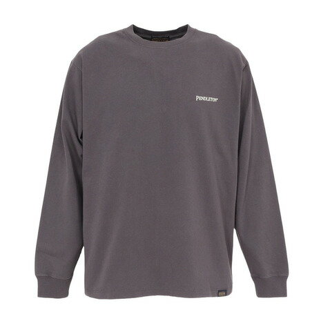 ペンドルトン（PENDLETON）（メンズ）バックプリント 長袖Tシャツ 19800140 Slate