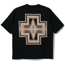 ペンドルトン(PENDLETON)(メンズ)半袖Tシャツ ショートスリーブ バックプリント 19802721 Black(4)