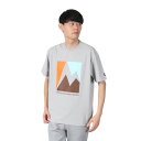 マーモット(Marmot)(メンズ)半袖Tシャツ クラック Tシャツ MTSS25MST063-C003 グレー 速乾