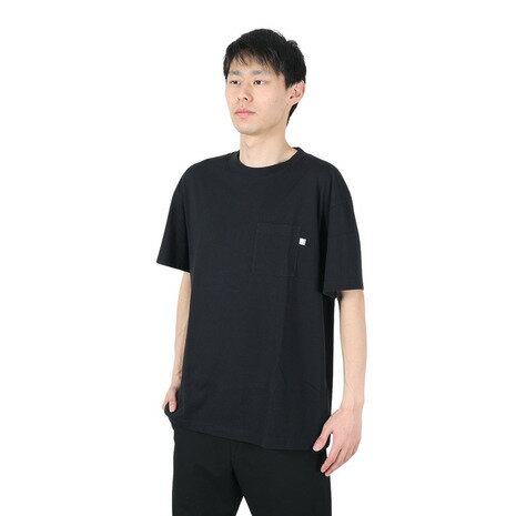 カリマー（karrimor）（メンズ）半袖Tシャツ アーバンユーティリティティー 101236 9000 ブラック トップス クルーネック 抗菌 抗ウイルス