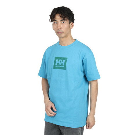 【エントリーでポイント最大10倍キャンペーン！9/4 20:00〜9/5】ヘリーハンセン（HELLY HANSEN）（メンズ）LOGO 半袖Tシャツ HH62502 BJ 速乾