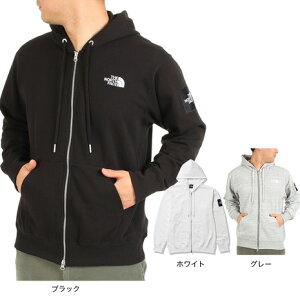 ノースフェイス（THE NORTH FACE）（メンズ）トレーナー スウェット スクエアロゴフルジップ NT12335