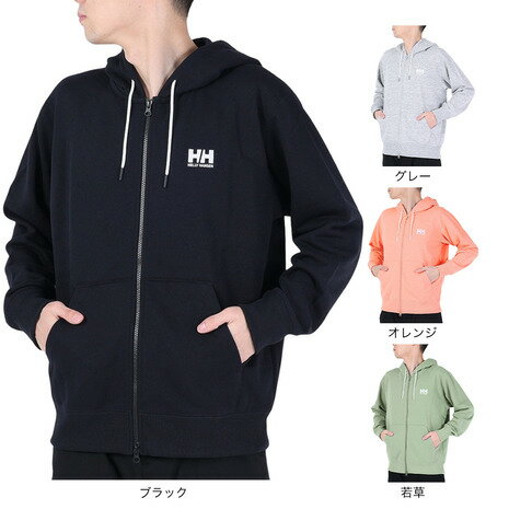 ヘリーハンセン（HELLY HANSEN）（メンズ、レディース）トレーナー スウェット HHロゴフルジップスウェットフーディー HH32409