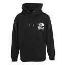 ノースフェイス（THE NORTH FACE）（メンズ）トレーナー スウェット 30th ヌプシスウェットフーディ NT62234 K ブラック バックプリント パーカー