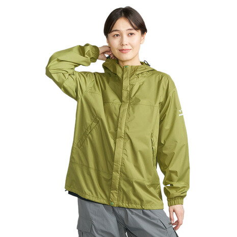 ミズノ（MIZUNO）（メンズ、レディース）雨具 防水 ベルグテックアクアブロックレインジャケット B2JE0..
