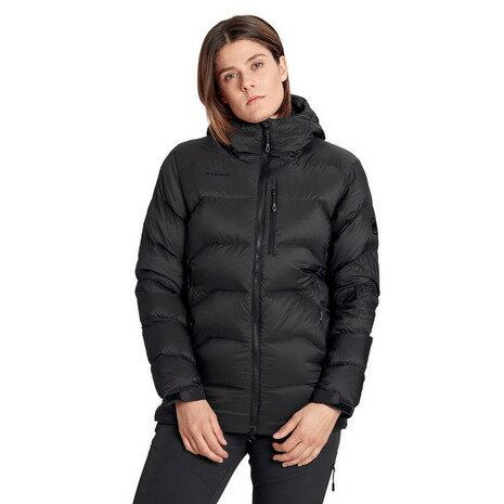 【2点5％OFFクーポン 9/11迄】マムート（MAMMUT） Xeron IN Hooded Jacket エクセロン インサレーション フーデッドジャケット ダウンジャケット ブラック 1013-00712-0001 （レディース）