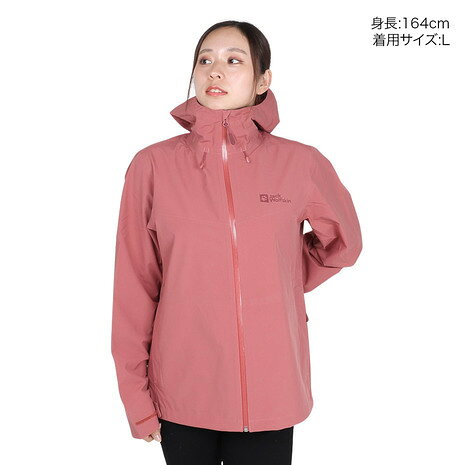 Victoria L-Breath楽天市場支店の【最大10万pt当選！要エントリー★8/20-8/31】ジャックウルフスキン（JackWolfskin）（レディース）アウター ハイエストピーク3レイヤー ジャケット 1115123-J0127｜アングル2