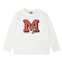 マーモット(Marmot)(キッズ)キッズ 長袖 イニシャルマーヴィンTシャツ TSAKC111-WHITE 速乾