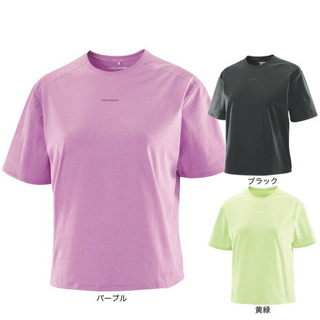サロモン（SALOMON）（レディース）TRACKLINE 半袖Tシャツ LC2748