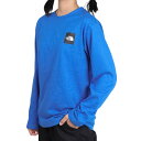 ザ・ノース・フェイス(THE NORTH FACE)(キッズ)ロングスリーブ スモールスクエアロゴ 長袖Tシャツ NTJ32357 HB