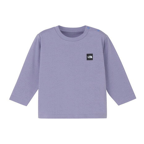 【最大10万pt当選！要エントリー★10/20-10/31】ザ・ノース・フェイス（THE NORTH FACE）（キッズ）ベビー ロングスリーブスモールボックスロゴティー NTB32645 PM