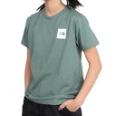 ザ・ノース・フェイス(THE NORTH FACE)(キッズ)ショートスリーブ スモールスクエアロゴ 半袖Tシャツ NTJ32358 DG