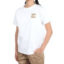 ザ・ノース・フェイス(THE NORTH FACE)(キッズ)ショートスリーブ スモールスクエアロゴ 半袖Tシャツ NTJ32358 WH