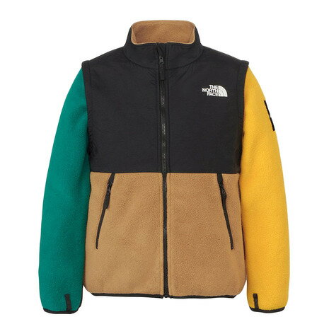 ザ・ノース・フェイス（THE NORTH FACE）（キッズ）ジュニア 軽量 フリース グランドデナリ2ウェイジャケット NAJ72457 MA マルチカラー ベスト 袖着脱のサムネイル