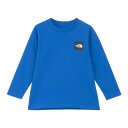ザ・ノース・フェイス(THE NORTH FACE)(キッズ)トドラー ロングスリーブ スモールスクエアロゴ 長袖Tシャツ NTT32531 HB(4)