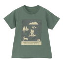 ザ・ノース・フェイス(THE NORTH FACE)(キッズ)トドラー ショートスリーブ シレトコトコ 半袖Tシャツ NTT32534ST DG