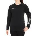 マムート MAMMUT レディース 長袖Tシャツ ロンT 160 Years QD ロゴプリント ロングスリーブTシャツ AF 1016-01480-0001