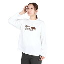 ホールアース(Whole Earth)(レディース)長袖 BEAR Tシャツ WE2TDZ53 WHT ホワイト 速乾(4)