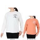 ホールアース(Whole Earth)(レディース)ロンT G プリント長袖Tシャツ bear WE2SDZ36