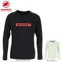 マムート(MAMMUT)(レディース)長袖Tシャツ ロンT QD ロゴ プリント アジアンフィット 1016-01040