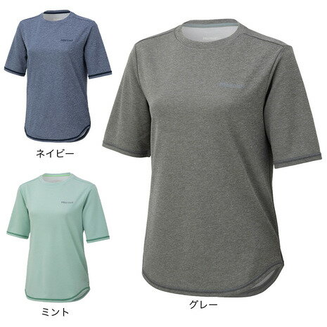 マーモット アウトドアウェア レディース マーモット（Marmot）（レディース） 半袖Tシャツ UVカット ウィメンズスポットオフハーフスリーブティー TOWRJA57