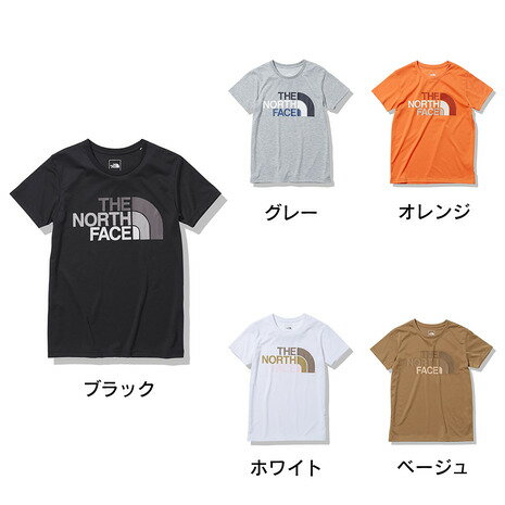 ノースフェイス（THE NORTH FACE）（レディース）半袖Tシャツ ショートスリーブカラフルロゴTシャツ NTW32353