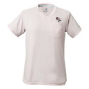 【10%OFFクーポン 6/28迄】ホールアース(Whole Earth) 【3/19 23:59迄 ホールアース対象品 エントリーでP10倍】tシャツ 半袖 WOGENTIAN POCKET TEE WE27HA29ピンク (レディース)