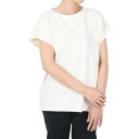エーグル(AIGLE)(レディース)半袖Tシャツ ドロップショルダーTシャツ ZTFAI72-001 ホワイト