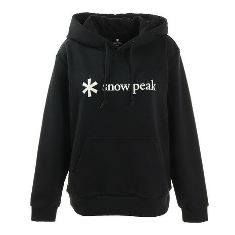 【12/10限定エントリー＆対象4店買い回りで最大P10倍】スノーピーク（snow peak）（レディース）ロゴスウェット SPS-SW-21SU001BK