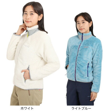 マーモット（Marmot）（レディース）ジップアップ フリース グレイシャーハイロフトフリースジャケット TOWUJL37のサムネイル