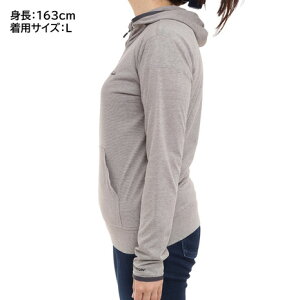 【5点10%OFF!まとめ買いクーポン☆8/11迄】Whole Earth フリースジャケット 虫刺され防止 防虫 防蚊 虫よけ ボーダーフーディー WE27HB24ミディアムグレー 防虫素材「スコーロン」使用 (レディース)通販格安セール情報 楽天 通販