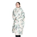 エーグル(AIGLE)(レディース)レインジャケット 雨具 防水 パッカブルポンチョ ZBFAV73-006