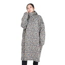 エーグル(AIGLE)(レディース)レインコート 雨具 防水 レインウェア パッカブルポンチョ ZBFAV73-007
