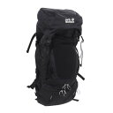 ジャックウルフスキン(JackWolfskin)(メンズ、レディース)リュック 大型 HIGHLAND TRAIL 55+5 MEN 2010091-6000 ブラック