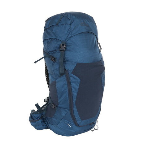 ジャックウルフスキン（JackWolfskin）（メンズ レディース）バックパック リュック クロストレイル 32 LT 2009423-1274 ダークブルー 32L レインカバー内蔵