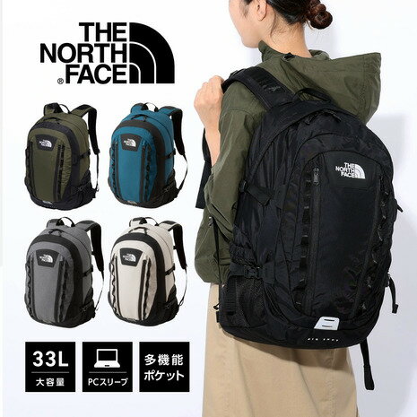 ザ・ノース・フェイス ビジネスリュック レディース ノースフェイス（THE NORTH FACE）（メンズ、レディース）バッグ リュック ビッグショット NM72301 33L 通勤 通学 ビジネス