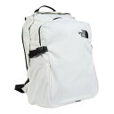 ザ・ノース・フェイス(THE NORTH FACE)(メンズ、レディース)リュック バッグ バックパック ボルダー デイパック NM72356 WD ホワイト ...