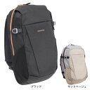 ケシュア(QUECHUA)リュック 20L BP 100 8529024-2663481 メンズ レディース ブラック バッグ バックパック 通勤 通学 防災