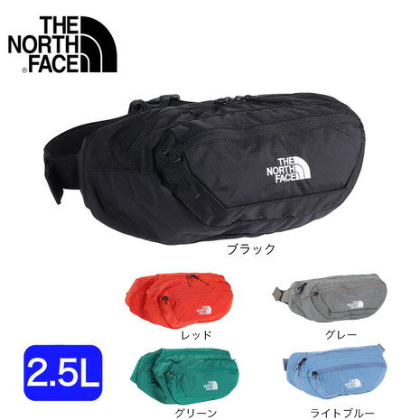 ノースフェイス（THE NORTH FACE）（メンズ、レディース）ウエストバッグ ウエストポーチ RHEA リーア NM72350X 2.5L