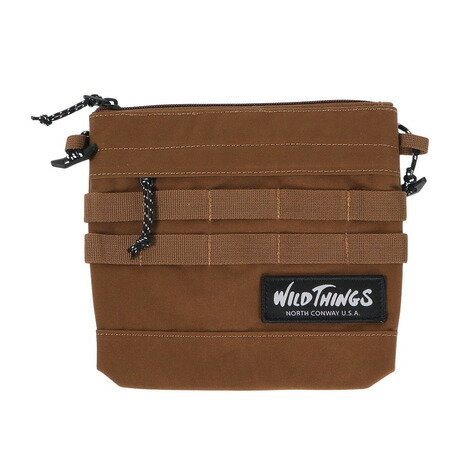 ワイルドシングス（WILD THINGS）（メンズ）ポーチ バッグ サコッシュ WT-380-3006BEG ベージュ