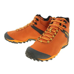 メレル（MERRELL） トレッキングシューズ ハイカット 登山靴 カメレオン 8 ストーム ミッド ゴアテックス 034095 FLAME 防水 （メンズ）