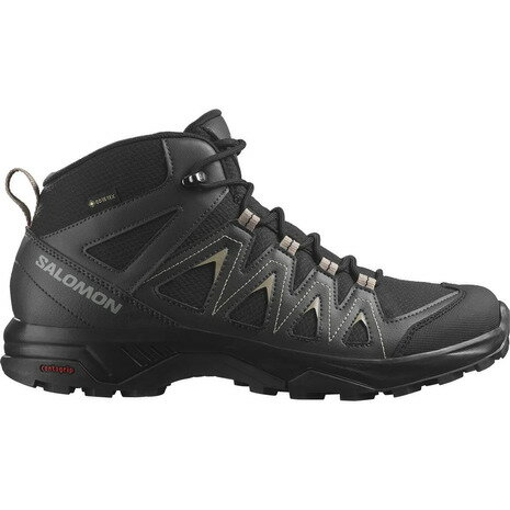 サロモン（SALOMON）（メンズ）トレッキングシューズ ハイカット 登山靴 X BRAZE MID GORE-TEX BLAC L47174800 ブラック