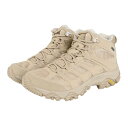 メレル(MERRELL)(メンズ)ゴアテックス トレッキングシューズ ハイカット 登山靴 モアブ ミッド 3 GTX シンセティック 500431 INCENSE